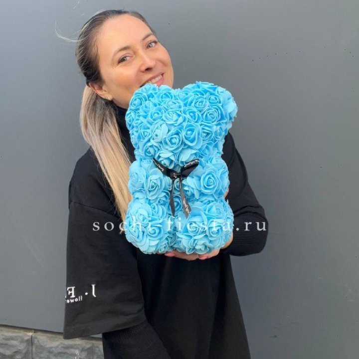 Игрушка медведь голубая в Севастополи