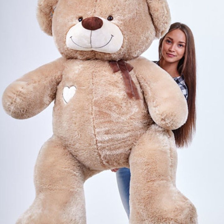 Бурый плюшевый мишка большой в Севастополи