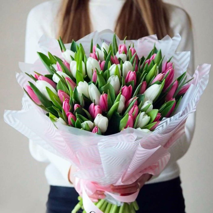 Букет тюльпанов "Лолита" в Севастополи